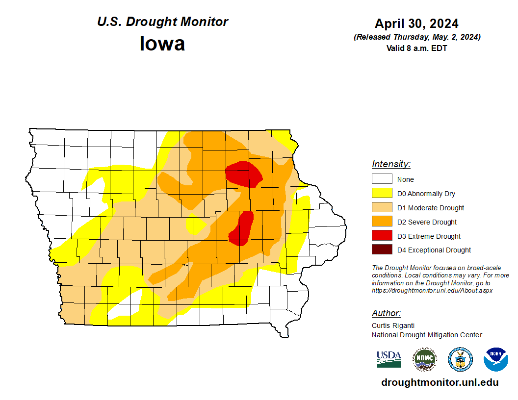 Drought Completely Erased In Northwest Iowa – KIWA Radio