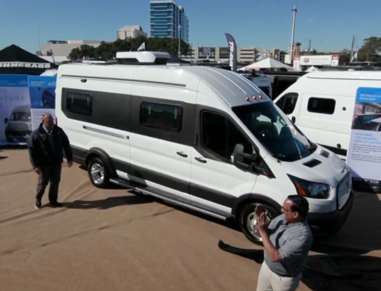 Winnebago Shows Off Concept Electric RV KIWA Radio