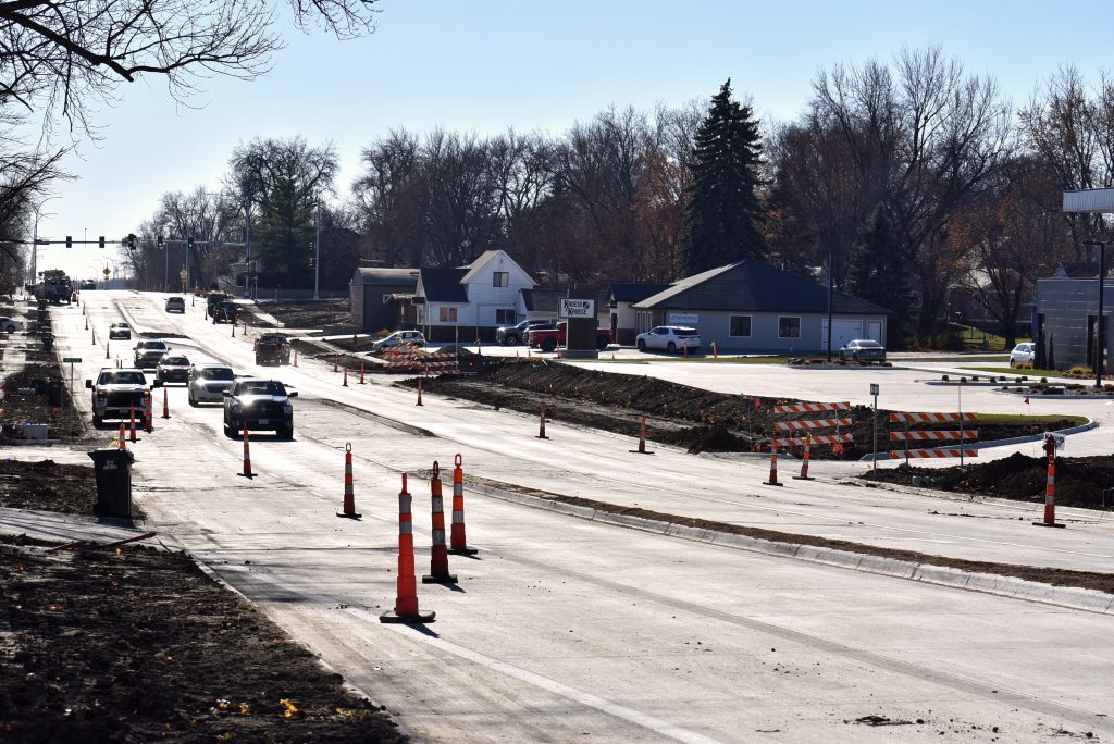 Highway 75 In Sioux Center ReOpens For Winter After Construction Season; Work To Resume In