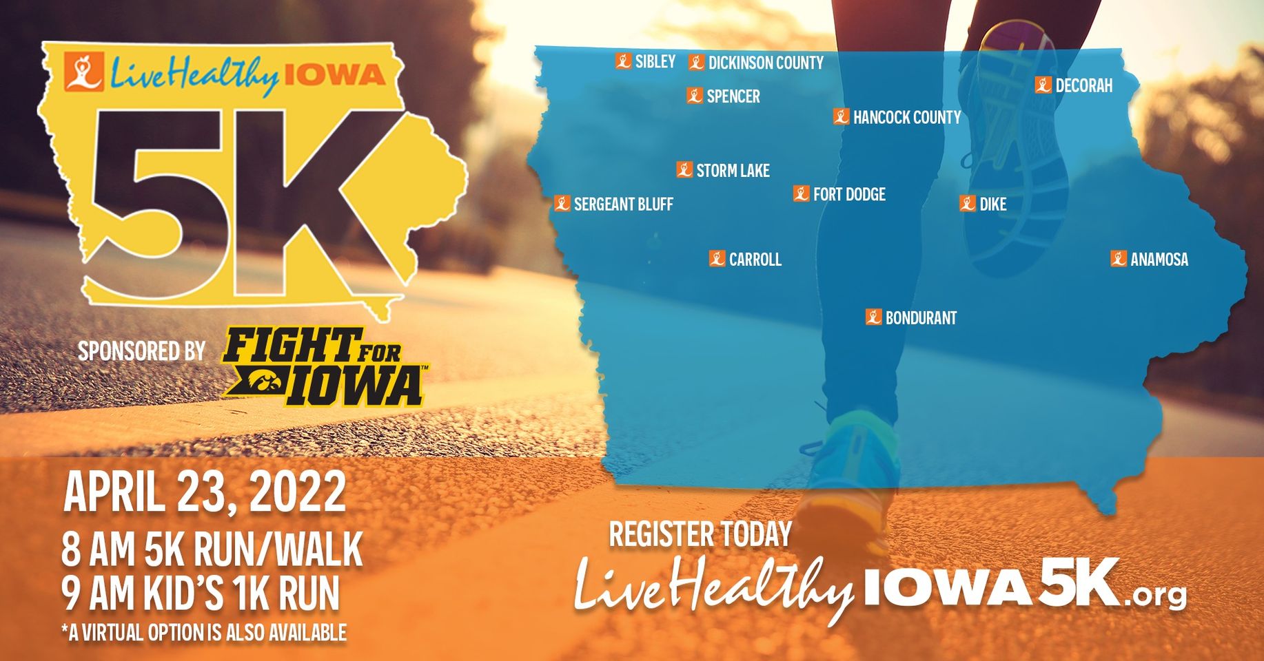 Healthy Living Is Theme Of 5K Planned In Sibley, Other Communities