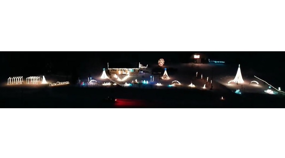 Still Time To Take In The Large Christmas Light Display Near Lake Park