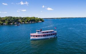 queen ii excursion boat about