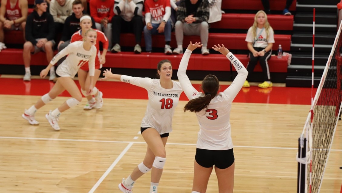 No. 14 NWC Volleyball Drops Hard Fought Match to No. 11 Flames - KIWA Radio