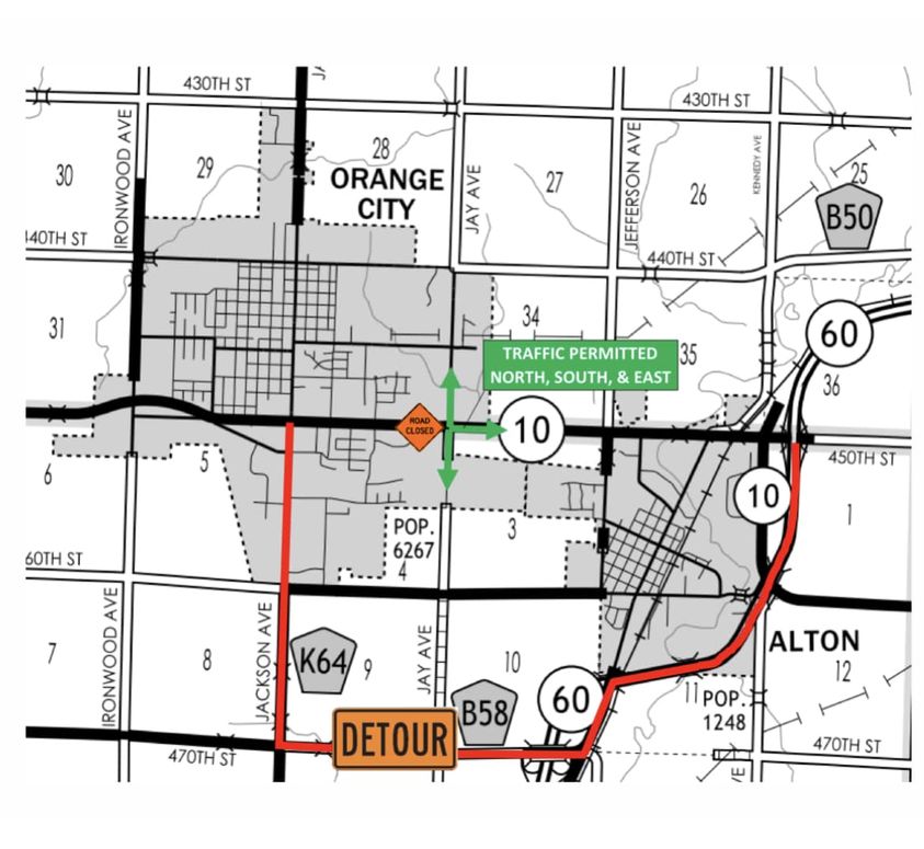 Roundabout Now Under Construction On Highway 10 Detour In Place KIWA